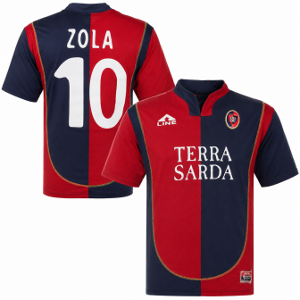 a-line - 2004-05 cagliari home shirt zola 10