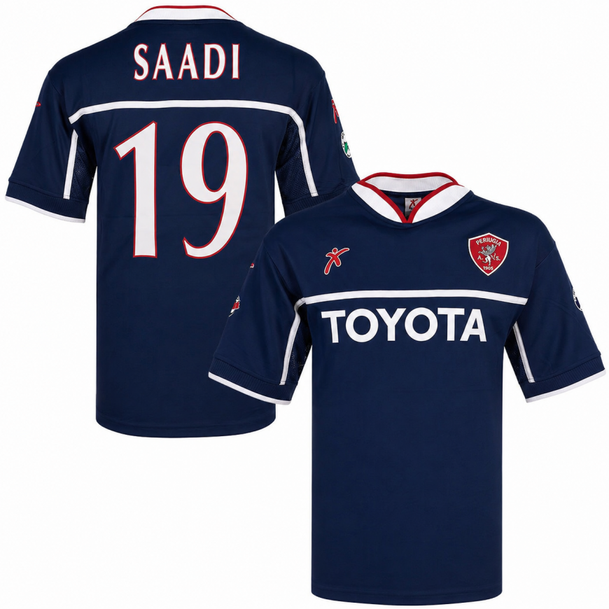 GALEX - 2004-05 PERUGIA AWAY SHIRT SAADI 11 - XL 10/10