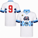 pienne - 1993-94 pescara away reissue shirt n. 9 (Borgonovo)