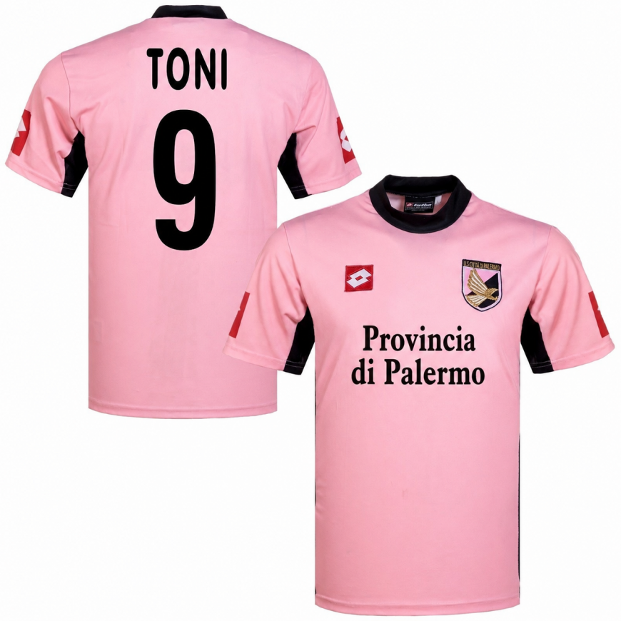 lotto - 2003-04 Palermo home shirt toni 9