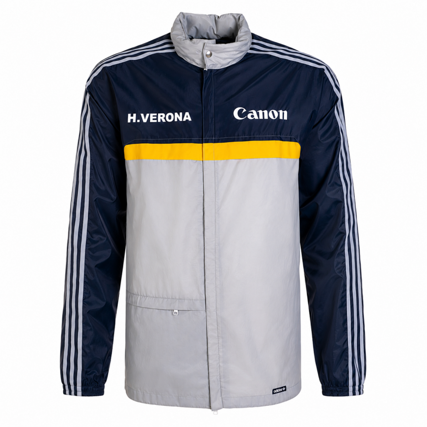 1984-85 hellas verona rainjacket (L)