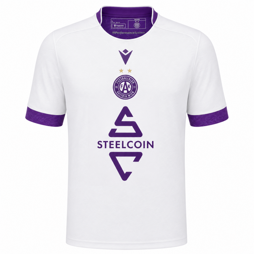 macron  - 2025-26 austria wien away shirt