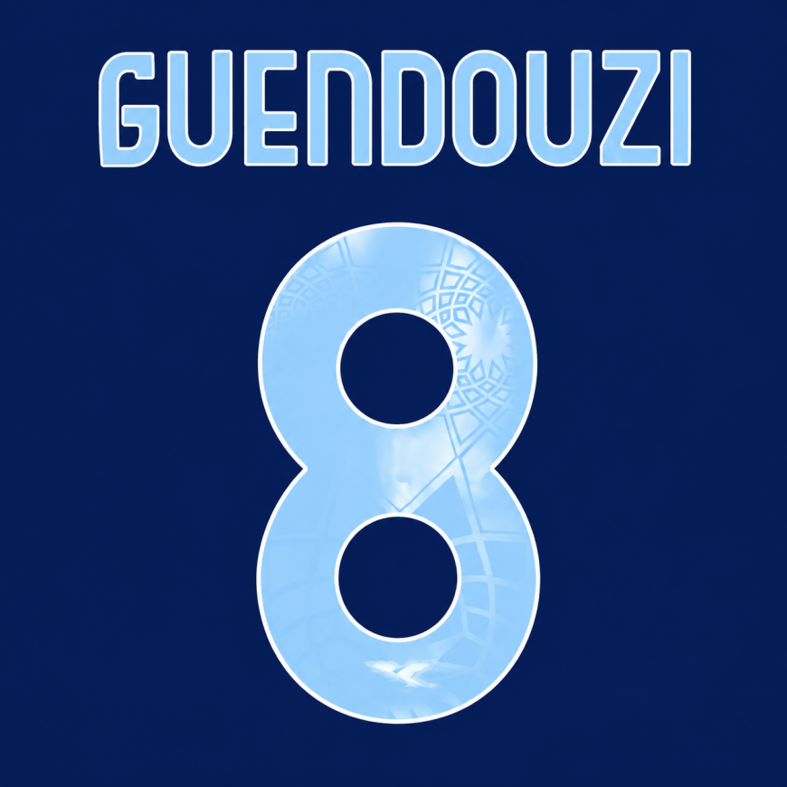2025-26 lazio away nameset guendouzi 8