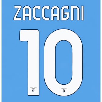 2025-26 lazio home nameset zaccagni 10