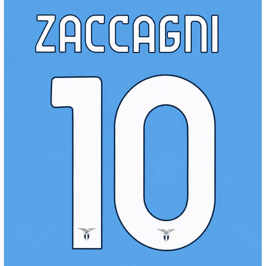 2025-26 lazio home nameset zaccagni 10