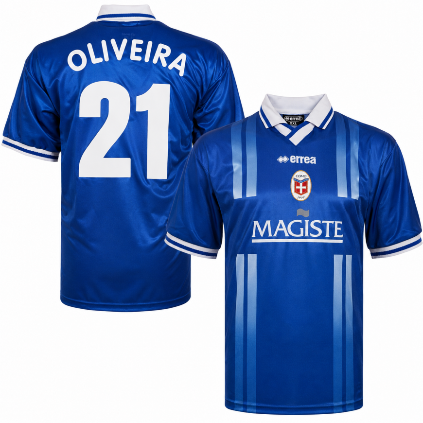 errea - 2001-02 como home shirt oliveira 21