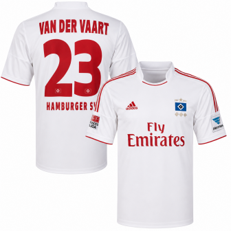 adidas - 2012-13 hamburger home shirt van der vaart 23