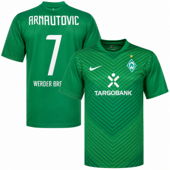nike - 2011-12 weder bremen home shirt arnautovic 7