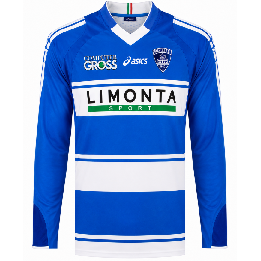 asics - 2008-09 empoli home l/s shirt