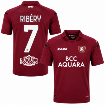 zeus - 2021-22 Salernitana home shirt ribery 7