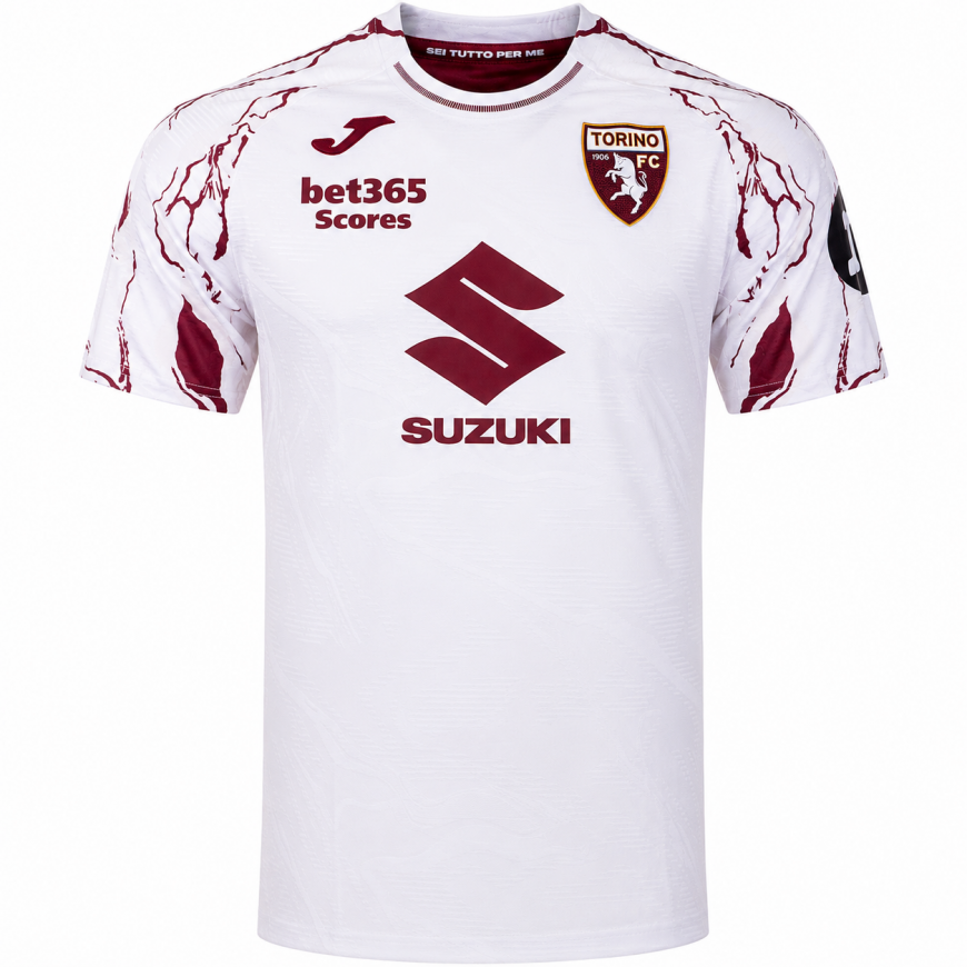 joma - 2025-26 torino away shirt vlasic 10