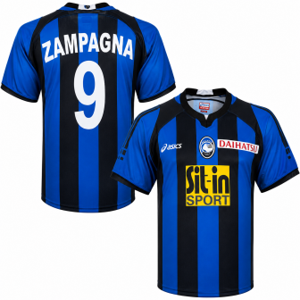 asics - 2006-07 atalanta home shirt zampagna 9