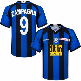 asics - 2006-07 atalanta home shirt zampagna 9