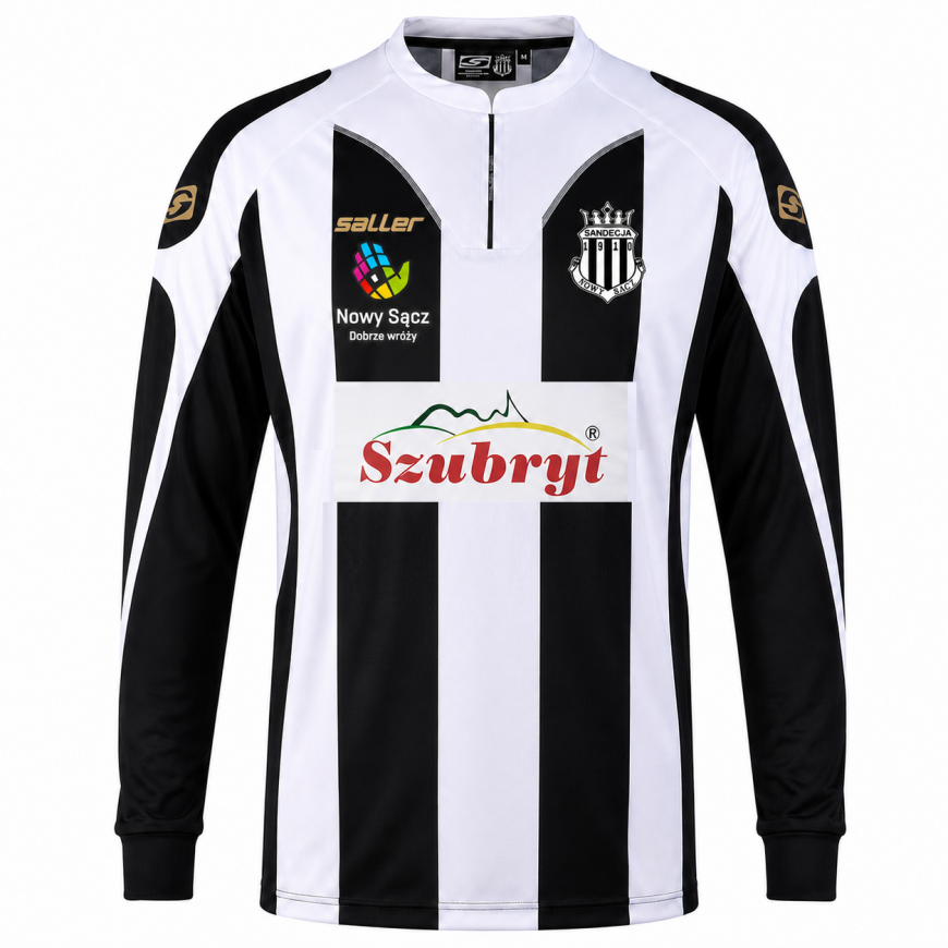 2016-17 Sandecja Nowy Sącz home l/s shirt