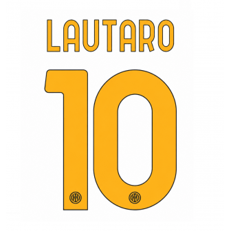ID unlimited - 2026-27 inter home nameset lautaro 10 (junior)