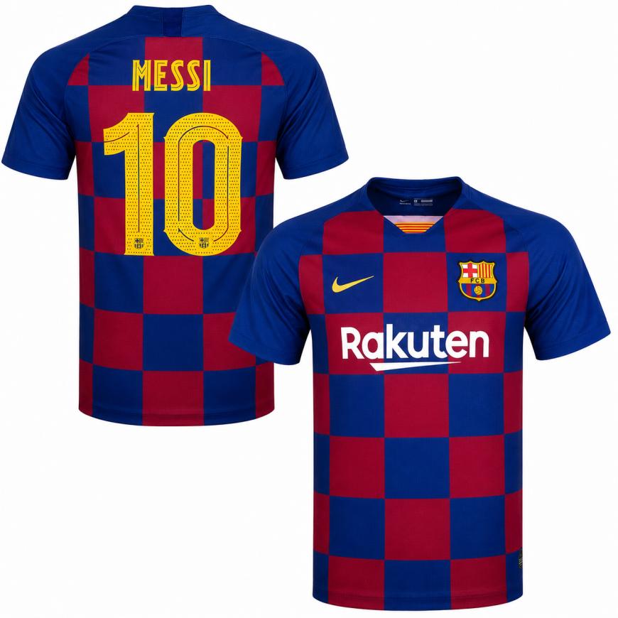 nike 2019-20 fc barcelona home shirt messi 10