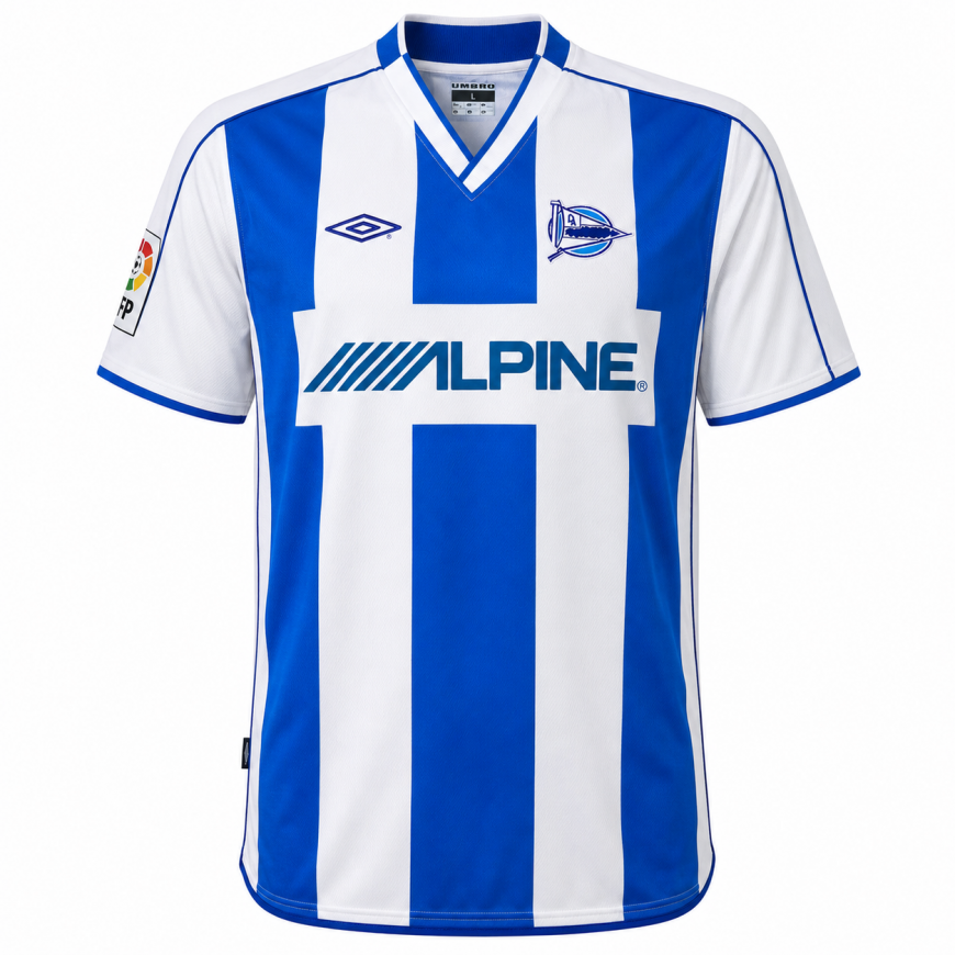 2002-03 Alaves Home Shirt