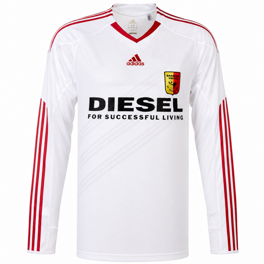 adidas - 2006-07 bassano away player l/shirt