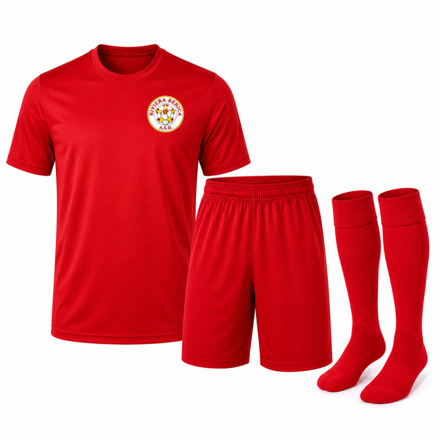 riviera berica maglia allenamento combi col. rosso