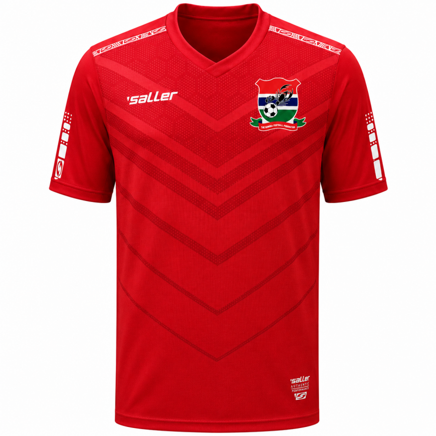 saller - 2021-22 gambia home shirt