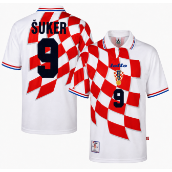 lotto - 1998-01 Croatia Home Shirt Suker 9
