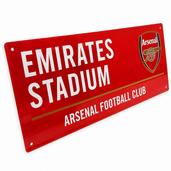 arsenal metal sign street