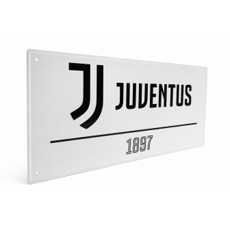 juventus fc metal sign street