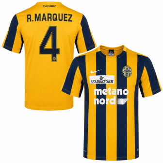 nike - 2015-16 hellas verona home shirt marquez 4