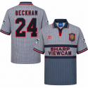 umbro - 1995-96 Manchester United Away Shirt beckham 24