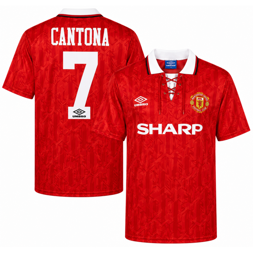 umbro - 1992-94 Manchester United Home Shirt Cantona 7