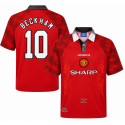 umbro - 1996-98 Manchester United Home Shirt Beckham 10