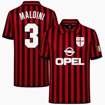 copa - 1995-96 ac milan centenary shirt maldini 3