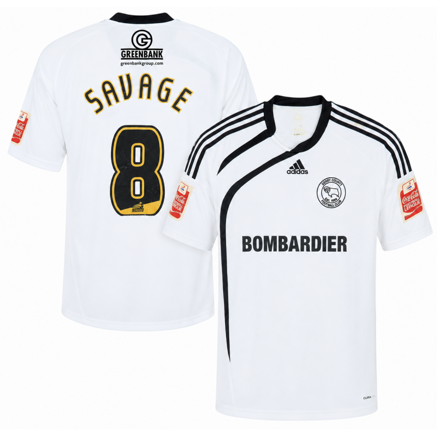2009-10 Derby County Home Shirt Savage 8