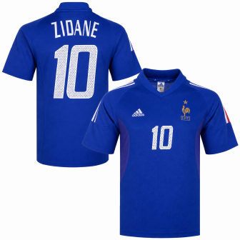 adidas - 2002-04 france home shirt Zidane 10
