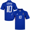 adidas - 2002-04 france home shirt Zidane 10