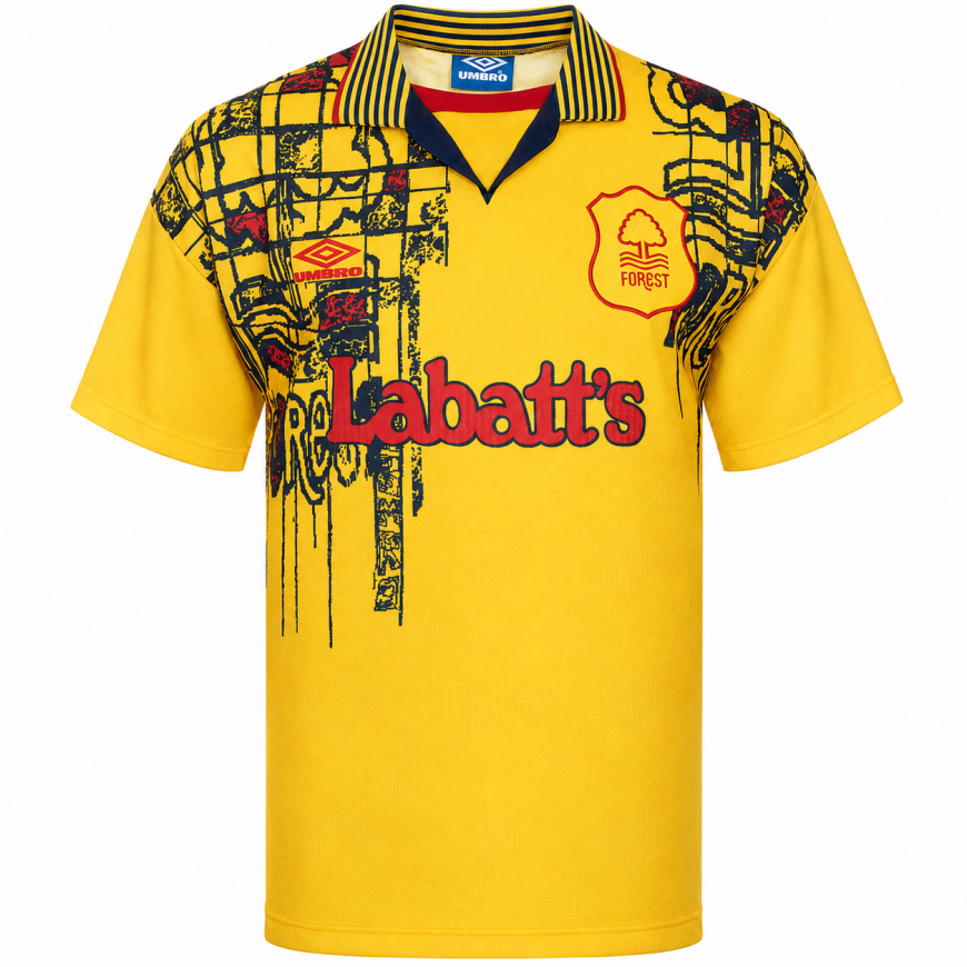 adidas - 1995-97 nottingham forest away shirt