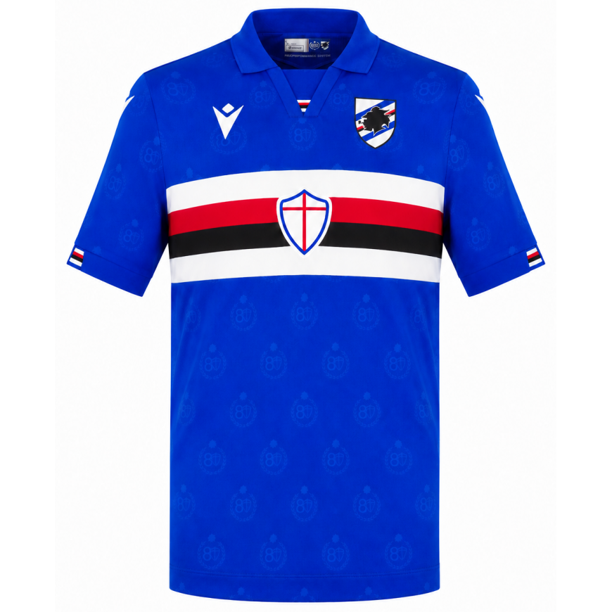 macron - 2025-26 sampdoria home shirt