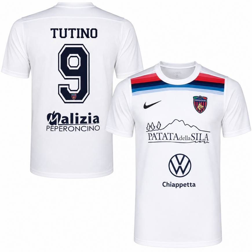 NIKE - 2023-24 COSENZA MAGLIA AWAY TUTINO 9