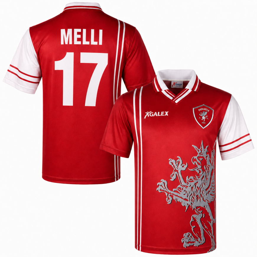 galex - 1998-99 Perugia home shirt rapajc 11 (M)