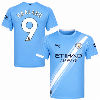 puma - 2025-26 manchester city home shirt haaland 9