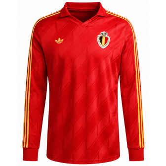 adidas - 1986 belgium home l/s reissue shirt