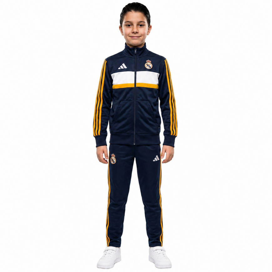 adidas - 2025-26 real madrid fc tuta da bambino
