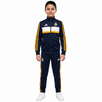 adidas - 2025-26 real madrid fc tuta da bambino
