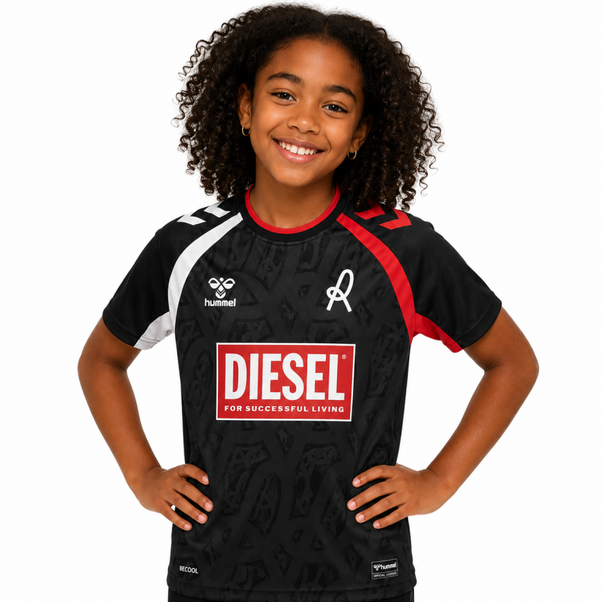 hummel - 2026-27 vicenza maglia away bambino