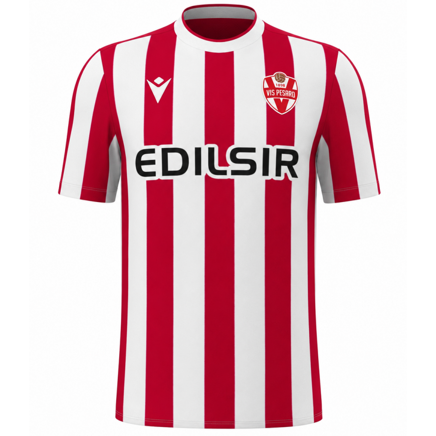 macron - 2025-26 vis pesaro home shirt