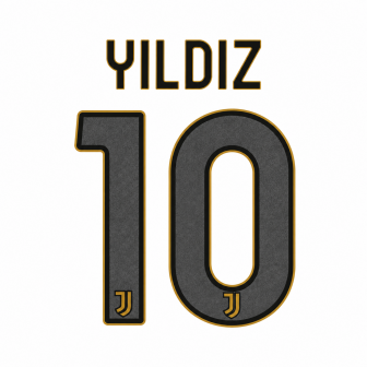 2026-27 juventus home official nameset yildiz 10 (junior)