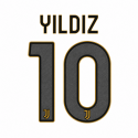 2026-27 juventus home official nameset yildiz 10 (junior)