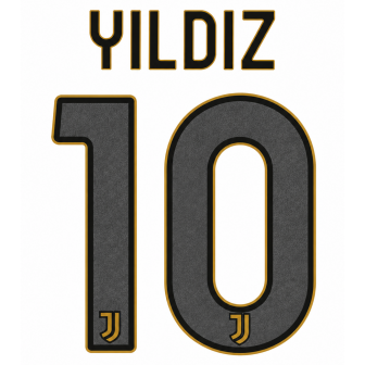 2026-27 juventus home official nameset yildiz 10