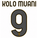 2026-27 juventus home official nameset kolo muani 9