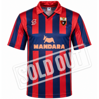 1989-90 casertana home abm reissue shirt